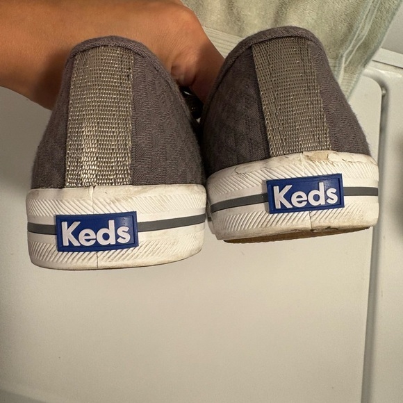 Keds Kickstart Jersey Lace Up Gray Sneakers Women’s Size 9.5 - Picture 6 of 7